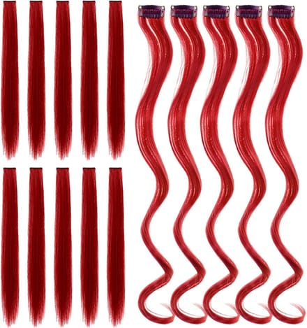Dailygoods- Haarextensies 15 Stuks - Clip-on Haarverlengingen