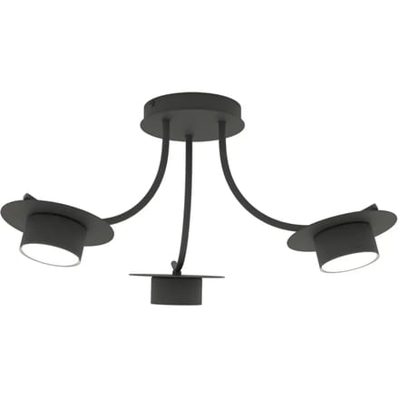 Plafondlamp met 3 lampen Emibig Lighting Enso