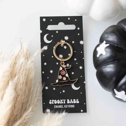 Something Different - Spooky Babe Witch Hat Sleutelhanger - Multicolours
