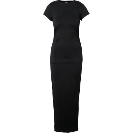 Urban Classics Jersey Maxi-jurk Dames Maxi-jurk - zwart - S