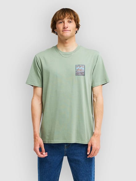 Billabong Stamp T-shirt Met Korte Mouwen Groen M Man