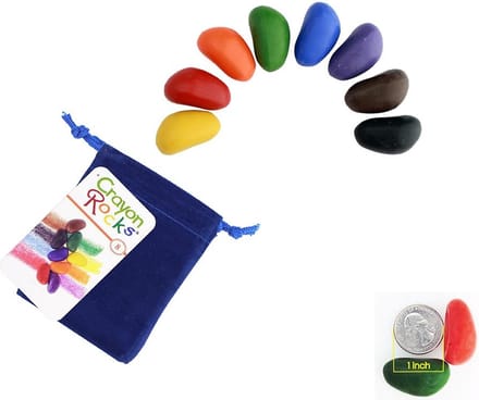 Zakje met 8 waskrijtjes - Crayon Rocks