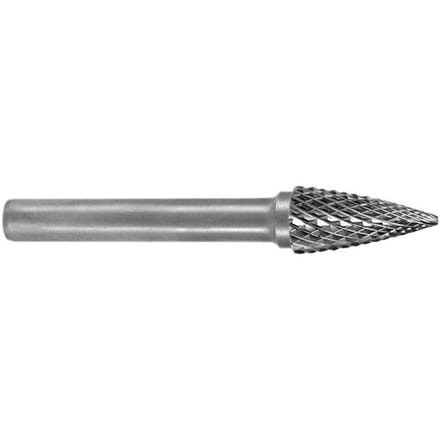 RUKO 116049 Freesstift Hardmetaal Spitsboog 3 mm Lengte 38 mm Schachtdiameter 3 mm
