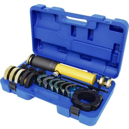 KS Tools 460.1705 Gereedschapsset voor sleufbussen voor silentlager-sleufbussen, 19-delig