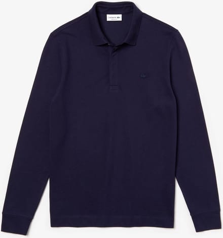 Lacoste Regular Fit Paris Marine Polo Heren - Maat S