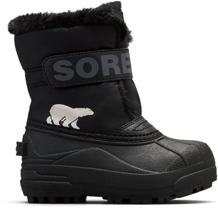 Sorel CHILDRENS SNOW COMMANDER™ BOOT Youth Unisex Little Snowboots - Black, Charcoal - Maat 29