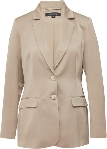 Vloeiende satijnen blazer dames COMMA
