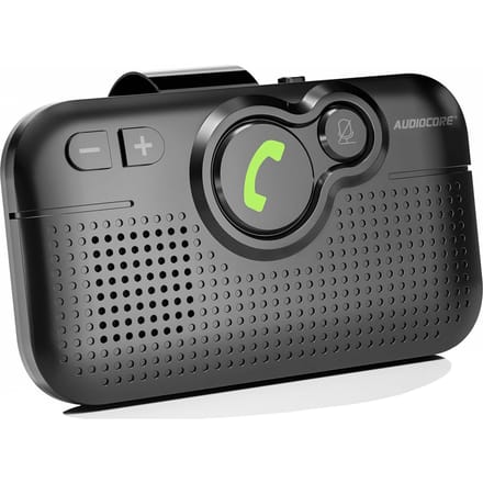 Audiocore AC475 - handsfree-kit - Luidsprekersysteem - Bluetooth 5.0 - Bluetooth Car Kit - Draadloos - Handsfree Bellen - Universal