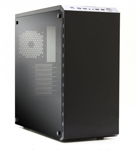 LC-Power Gaming 986B - Dark Shadow Midi Tower Zwart