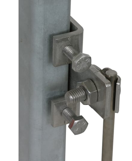 Dehn Klem StSt Horizontaal Type voor profielen 18-35mm - 372249