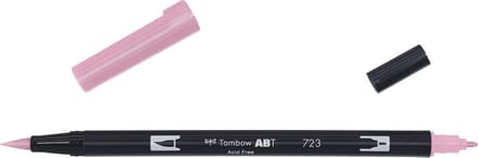 Tombow Brush pen - ABT 723 - Dual Brushpen - Pink - Roze