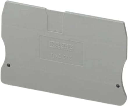 Phoenix Contact D-ST10 PHO EINDPLAAT GRYS TBV.ST10 per 50 stuks