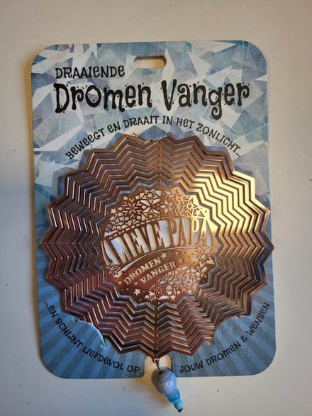 Dromenvanger - lieve Papa - 10 cm - Dreamcatcher