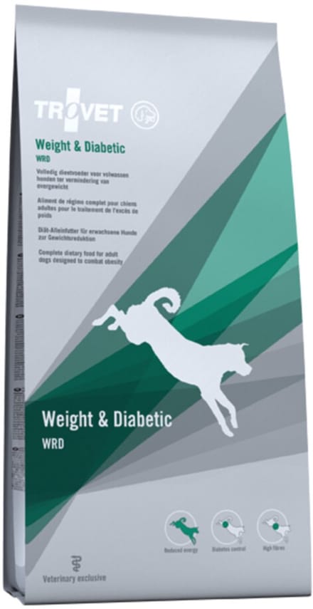 TROVET Weight & Diabetic WRD Hond - 3 kg