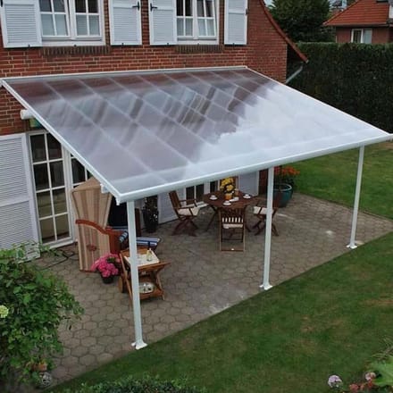 Dakbedekking Plaat - Polycarbonaat Paneel - Kas Beschermen - UV Waterdicht - 1x7m - Transparant