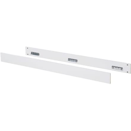 ROBA Set van 2 universele ombouwzijden voor kinderbed (Wit/hout)