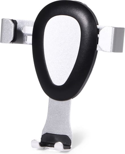 SENZA Auto Telefoonhouder - Aluminium - Universeel - Zwart / Zilver