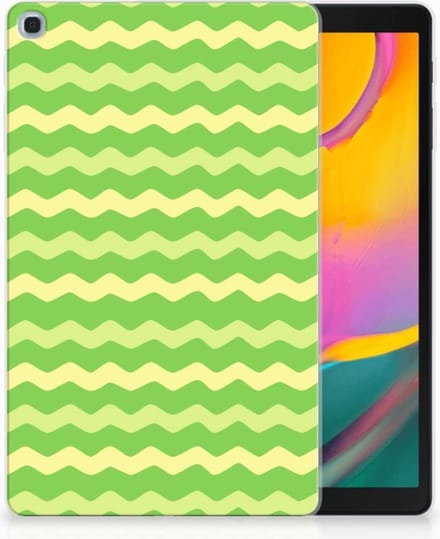 Samsung Galaxy Tab A 10.1 (2019) Hippe Hoes Waves Green