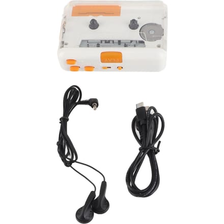 USB Cassette Converter Plug and Play Draagbare MP3 Muziek Cassettespeler met Oortelefoon voor PC