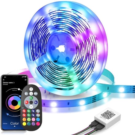CRLYN® LED Strip 10 Meter - LED Verlichting Strips - LED Light -Blauw en Paars