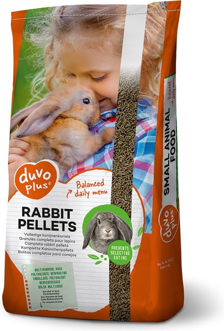 Duvoplus - Knaagdierenvoer - Knaagdier - Konijn Korrel 20kg - 1st