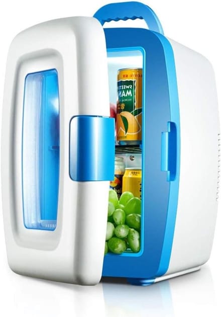 Draagbare Koelbox - Mini Koelkast Auto - Dranken Koelen - Koel- en Verwarmfunctie - 10 Liter - Wit
