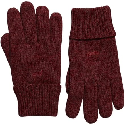 Superdry Vintage Logo Handschoenen Rood Man