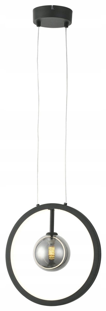 Moderne Zwarte Hanglamp LED Omaha - Stijlvol Woonkamerlamp