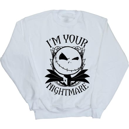 Disney Dames/Dames Nightmare Before Christmas Nightmare Sweatshirt (Wit)