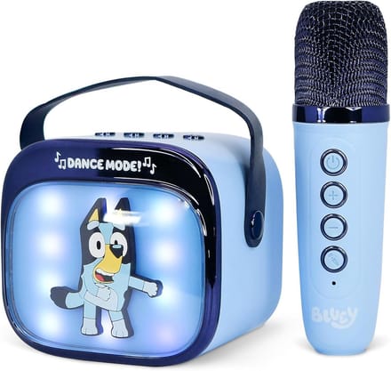 Draagbare Draadloze Karaoke Speaker met LED Verlichting en Microfoon