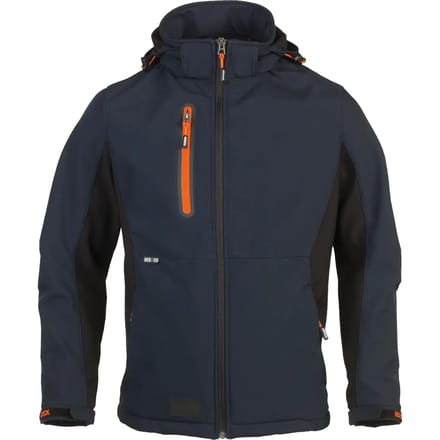 Herock Trystan softshell werkjas Experts (1903) - Marine | Zwart - M