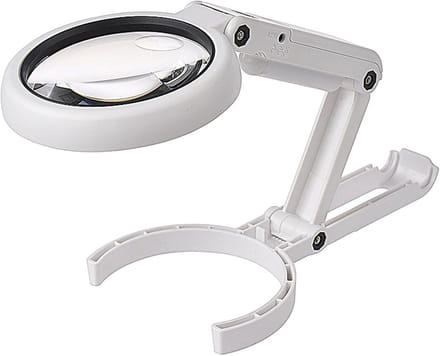 DailySupplies® Vergrootglas Met Verlichting - Loeplamp met Led Verlichting - Wit