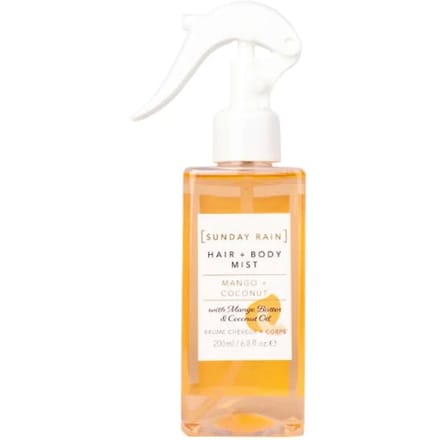 Sunday Rain Mango &amp; Coconut Hair + Body Mist 200 ml