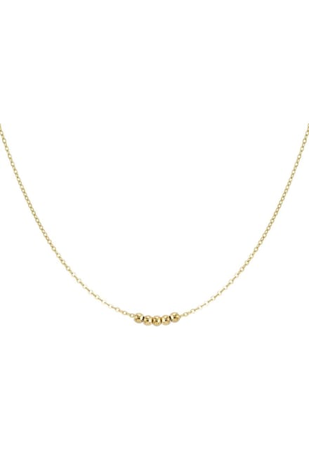 klassieke ketting met balletjes