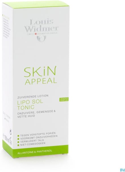 Widmer Skin Appeal Lipo Sol Lotion N/parf Fl 150ml