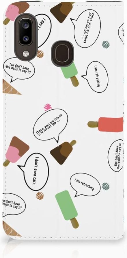 Samsung Galaxy A30 Flip Style Cover IJsjes