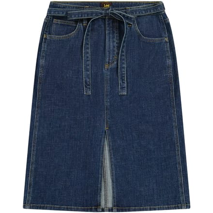 Lee 112376743 Korte Rok Blauw 29 Vrouw