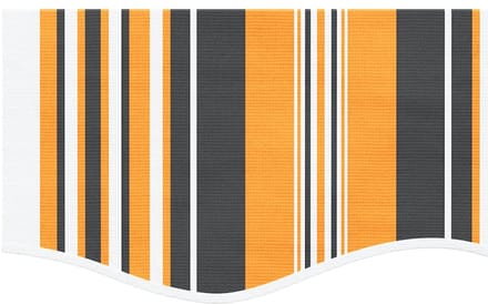 vidaXL - Vervangingsdoek - voor - luifel - 500x350 - cm - polyester - meerkleurig