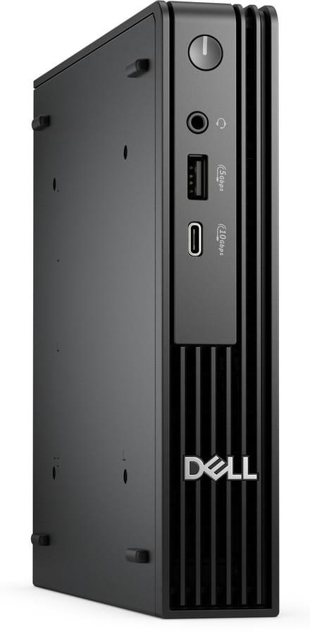 DELL Pro Micro QCM1250 - Desktop - Core Ultra 7 - 16 GB DDR5 RAM - 512 GB SSD - W11 Pro - Mini PC - Zwart