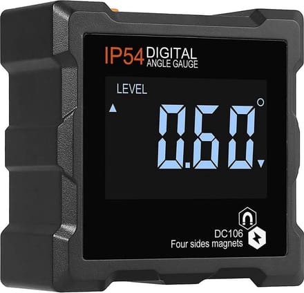 Thuys – Digitale LED – Display Level Box Gradenboog – Hoekzoeker Niveaumeter – Magnetische Achtergrondverlichting
