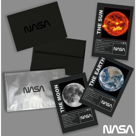 NASA Mission Earth, Moon and Sun Art Prints