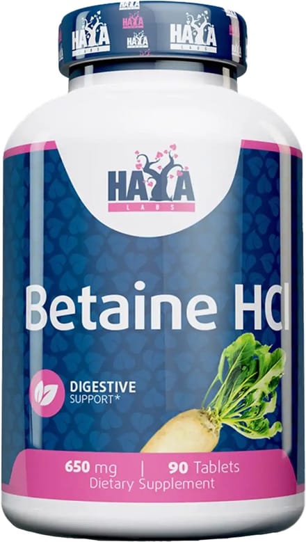 Betaine HCL - 90 caps