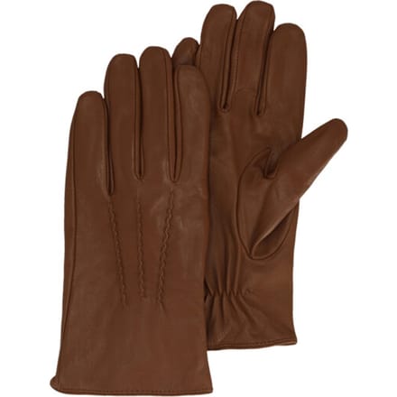 Sarlini Dames Leren Handschoenen Cognac - Maat M/L