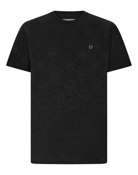 T-Shirt Met Ronde Hals En Korte Mouwen Monogram