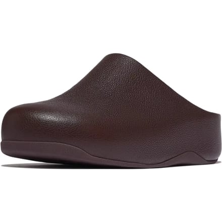 FitFlop FitFlop Shuv Tumbled-Leather Clogs - Maat 36