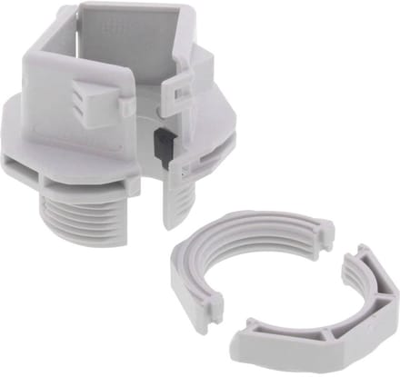 Wiska 10108664 Wartel M25 Polyamide Grijs-wit (RAL 7035) 1 stuk(s)