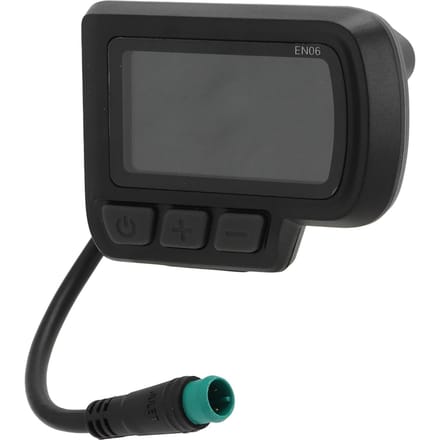 Elektrische Fiets EN06 LCD Display Meter met USB Interface Snelheidsweergave voor Elektrische Fiets Mountainbike Scooter Water black