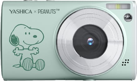 Yashica Peanuts Compactcamera 30 MP Blauw