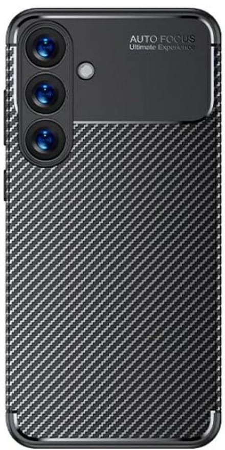 Beline Carbon Armor - Xiaomi Redmi Note 14 - Roestvrijstalen Etui - Zwart