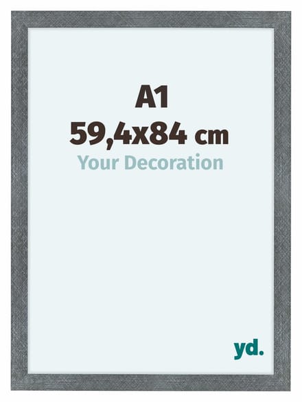 Your Decoration - Fotolijst A1 59,4x84 cm - MDF - IJzer Geveegd - Como
